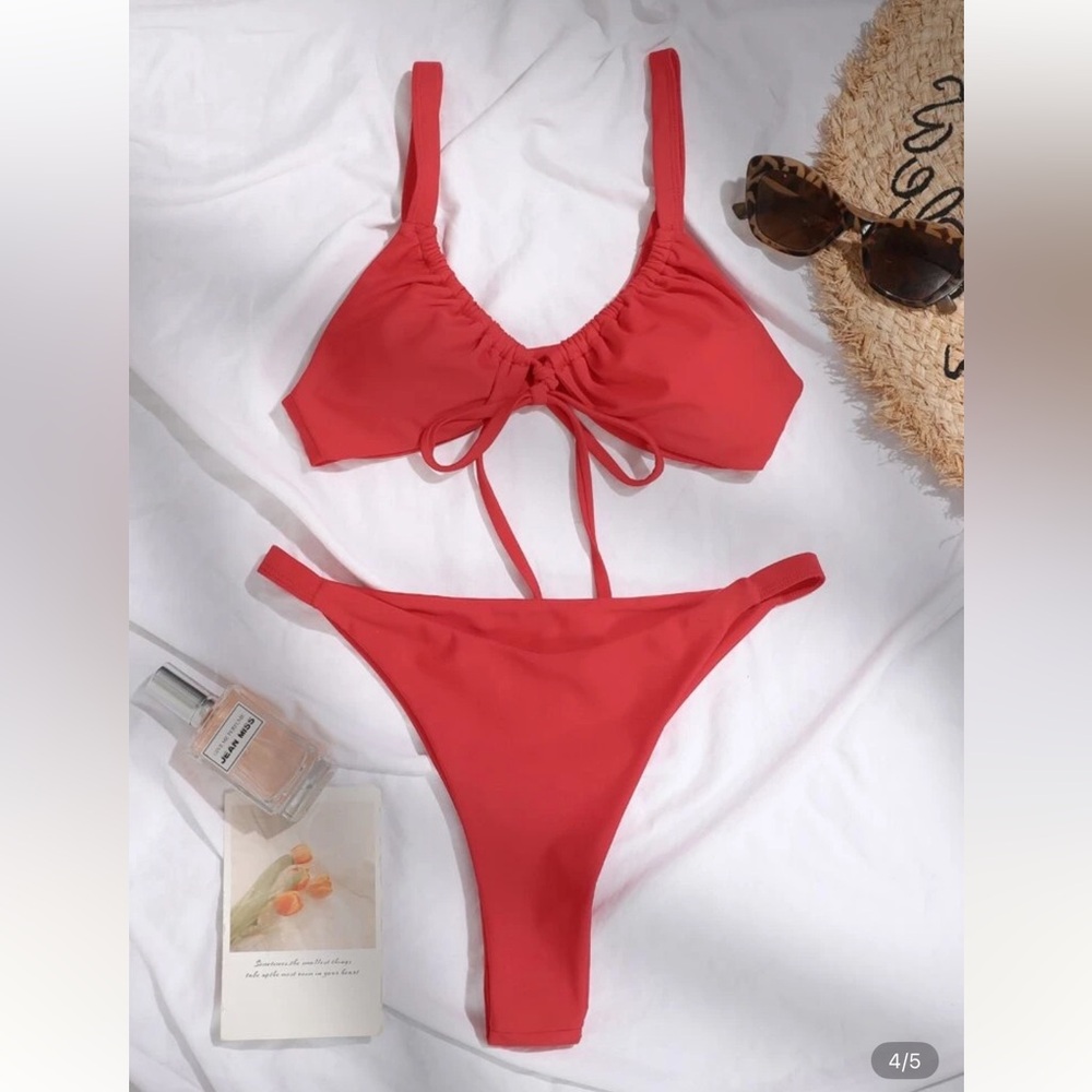 Red Bikini Set